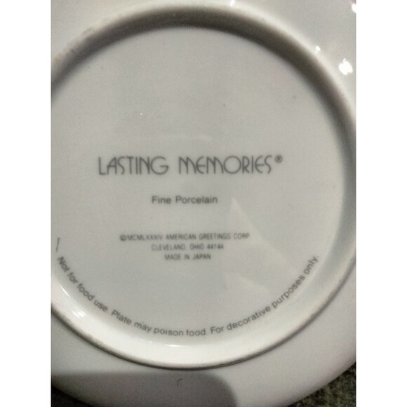 Happy Birthday To A Grandmother Fine Porcelain Plate 6" Love Life Beautiful - Picture 2 of 2